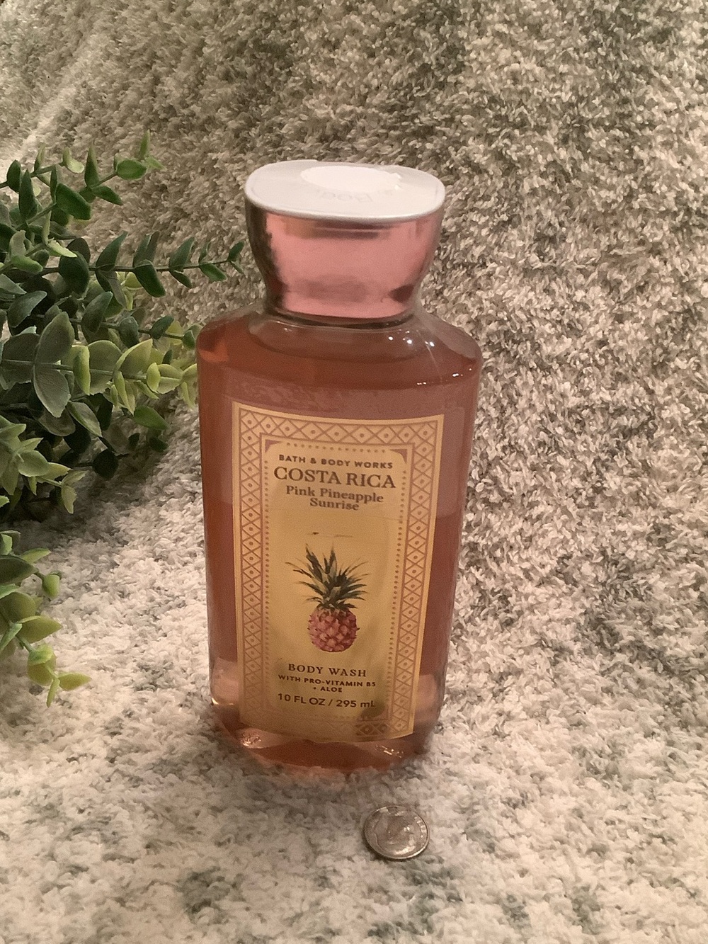Bath & Body Works Scented Costa Rica Pink Pineapple Sunrise Body Wash NWT 10oz. - Picture 8 of 10